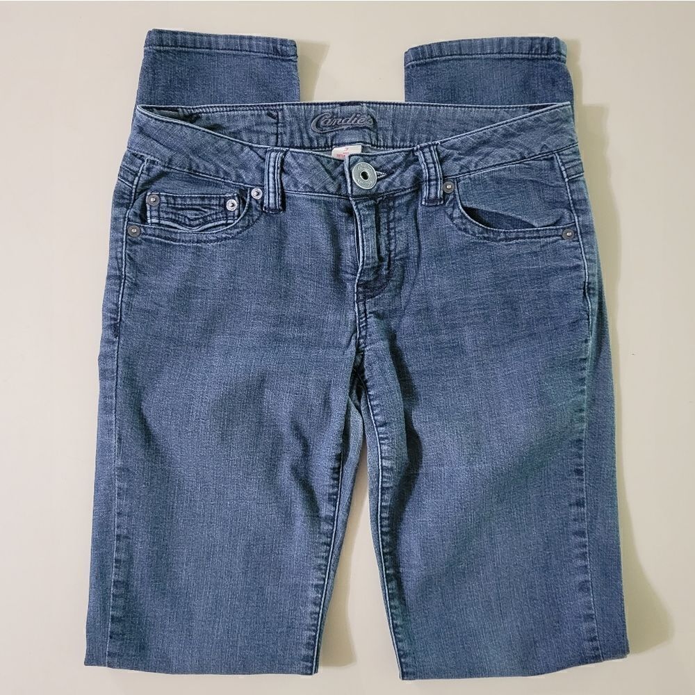 Candie'sโWomen'sโBlueโSkinnyโLegโDenimโJeans